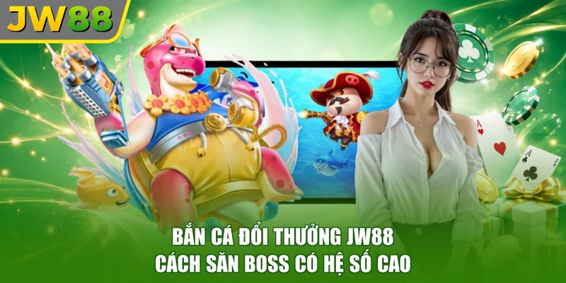 Bắn Cá Đổi Thưởng JW88 - Cách Săn Boss Có Hệ Số Cao
