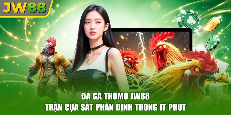 Đá Gà Thomo JW88 - Trận Cựa Sắt Phân Định Trong Ít Phút