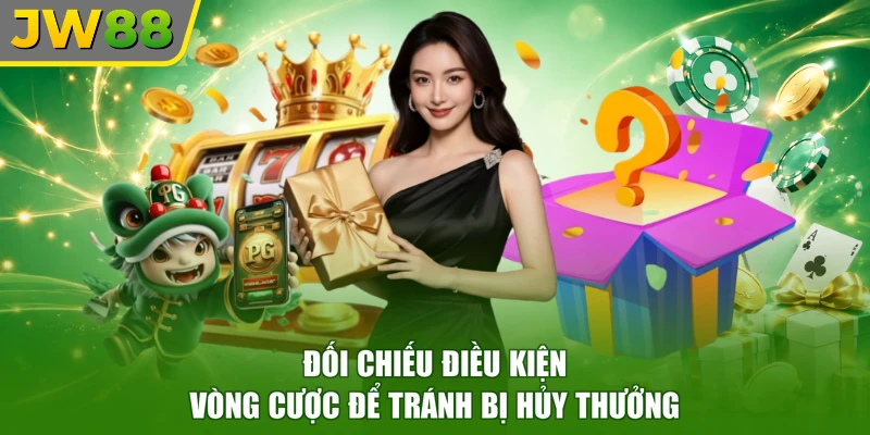 Đối chiếu điều kiện vòng cược để tránh bị hủy thưởng