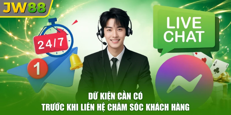 Dữ kiện cần có trước khi liên hệ chăm sóc khách hàng