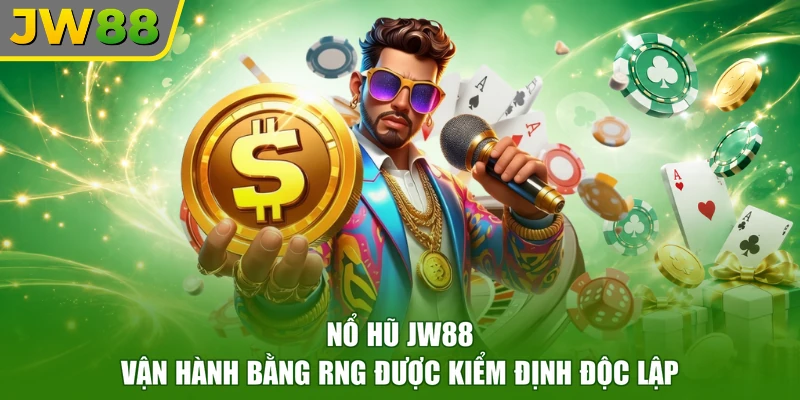 Nổ hũ JW88 vận hành bằng RNG được kiểm định độc lập