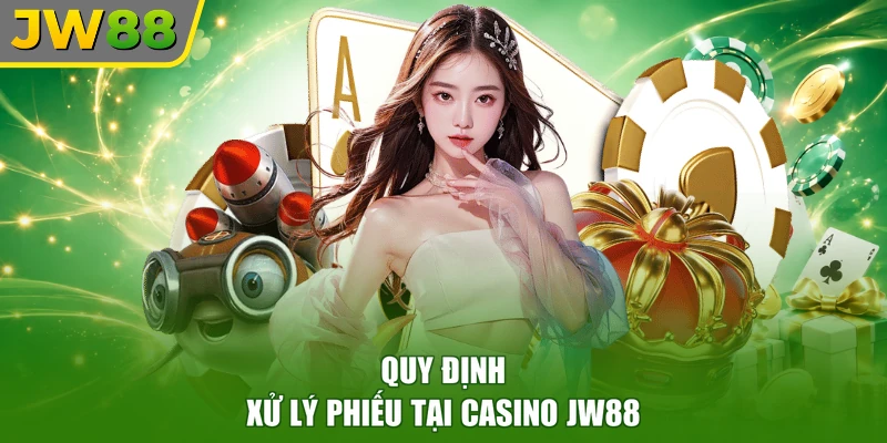 Quy định xử lý phiếu tại casino JW88