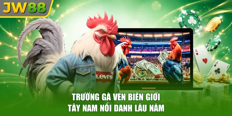 Trường gà ven biên giới Tây Nam nổi danh lâu năm