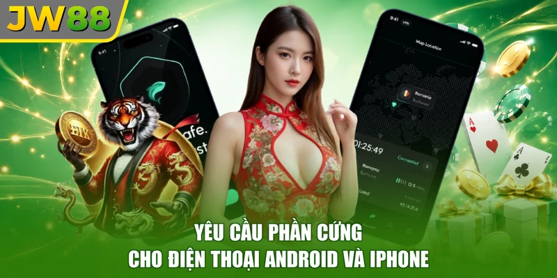 Yêu cầu phần cứng cho điện thoại Android và iPhone
